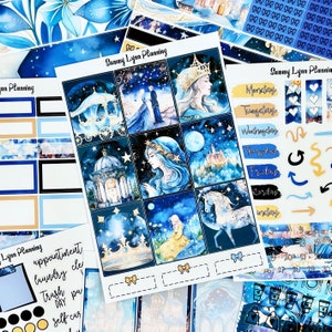 Zestaw naklejek tygodniowych Starry Night Fantasy/A La Carte