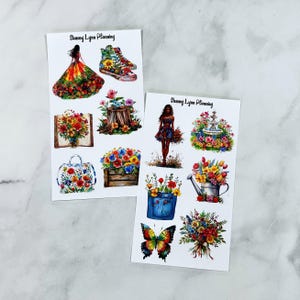 Vivid Spring Deco Stickers
