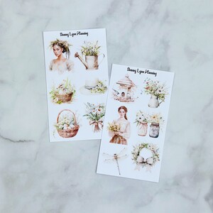 Rustic Spring Deco Stickers