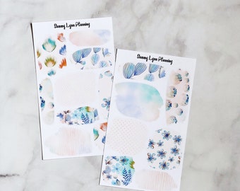 Watercolor Whimsy Wash Stickers