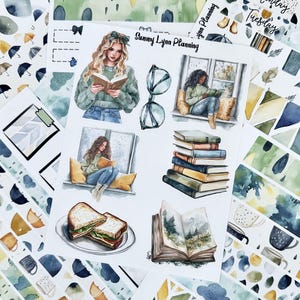 Lecturas para un día lluvioso - Kit diario de Hobonichi Cousin (A5)