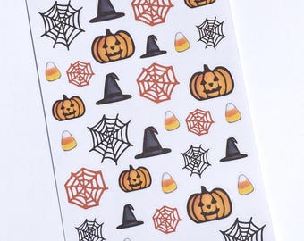 Halloween Deco Planner Stickers