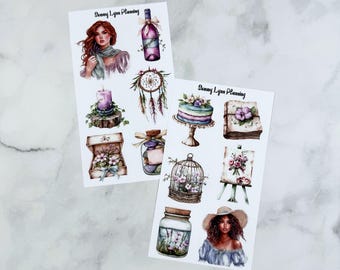 Floral Drift Deco Stickers