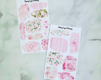 Rose Spa Wash Stickers