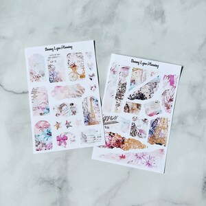 Parisian Journaling Kit - Diario Adesivi / Kit Planner Decorativo