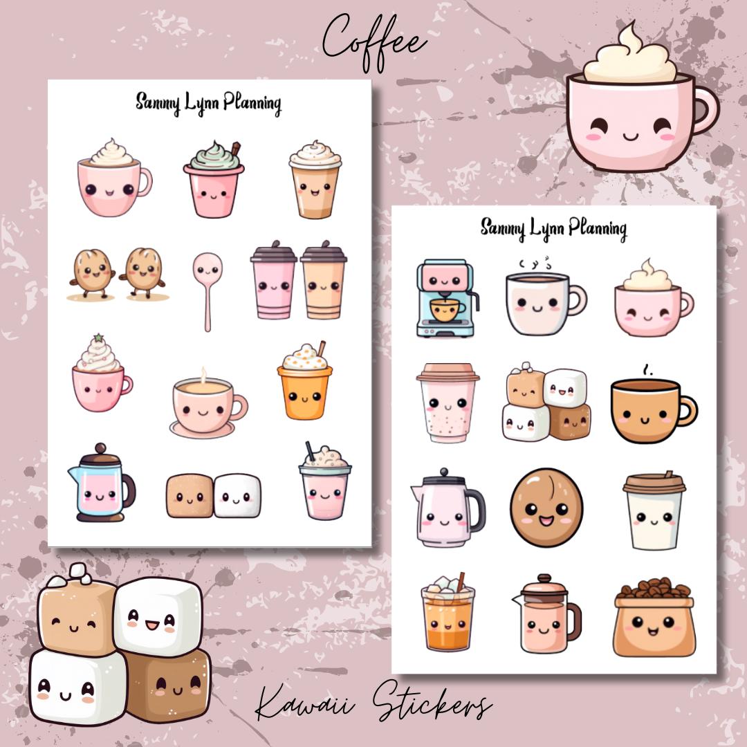 100 pezzi adesivi Kawaii,stickers bambina cute,stickers kawaii per