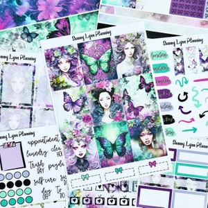 Gothic Spring Weekly Sticker Kit/A La Carte