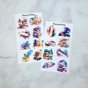 Fantasy Books Deco Stickers
