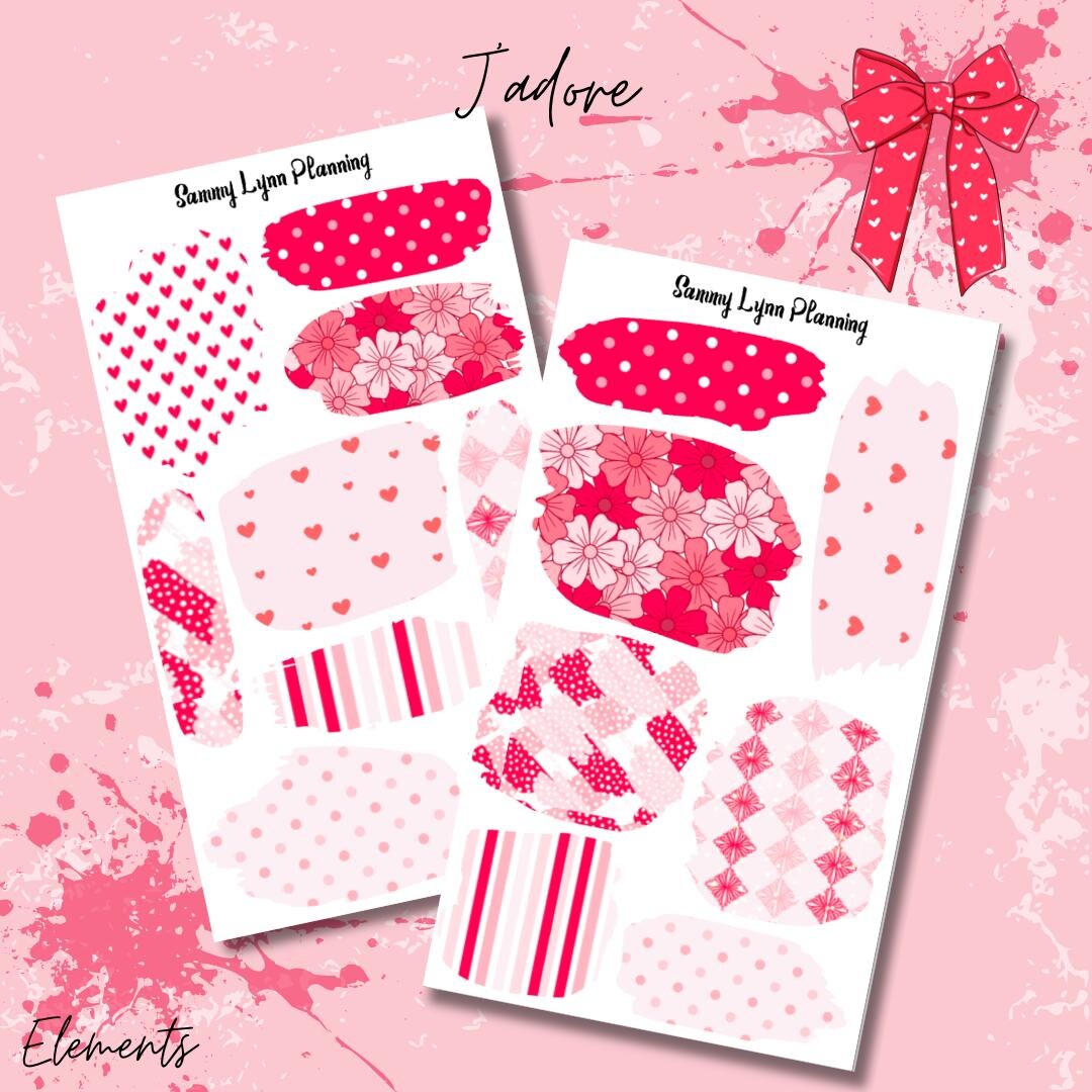 Adore Stickers J’adore Wash Stickers - Etsy
