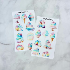Rainbow Treats Deco Stickers