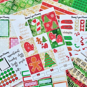 Christmas Cookies Weekly Sticker Kit/A La Carte