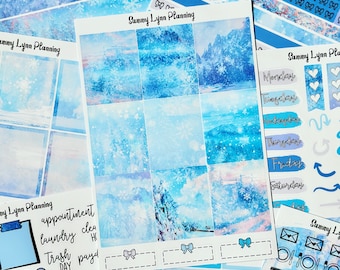 Frozen Forest Weekly Sticker Kit/A La Carte
