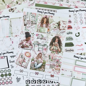 Spring Planner Sticker Kit/A La Carte