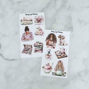 Spring Planner Deco Stickers