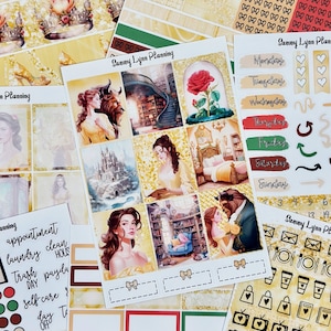 Belle Weekly Sticker Kit/A La Carte