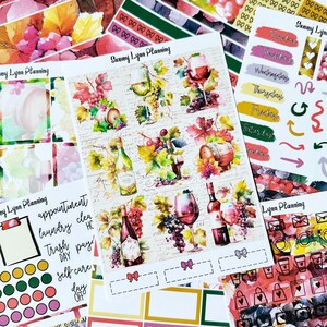 Wine Weekly Sticker Kit/A La Carte