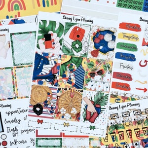 Natural Summer Sticker Kit/A La Carte