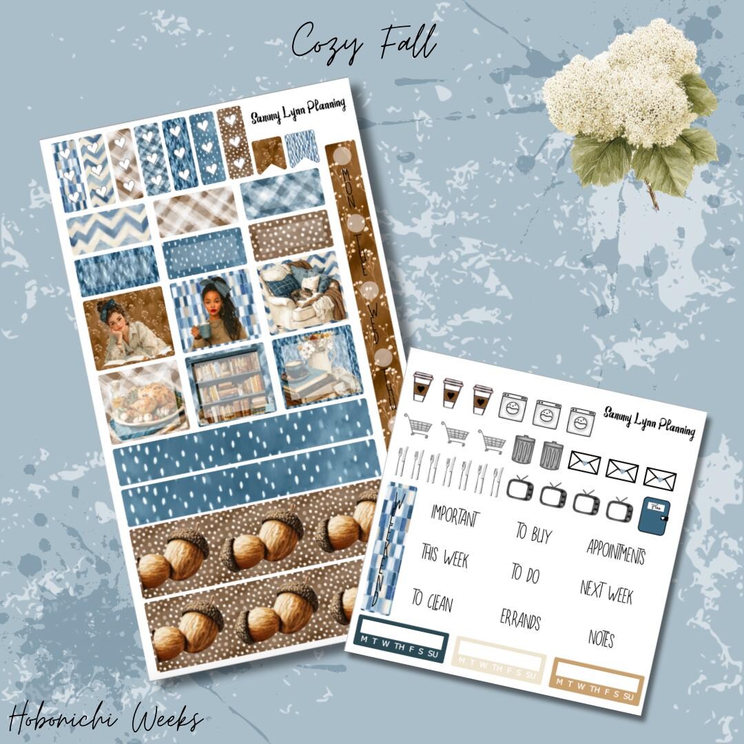 Cozy Fall Kit - Hobonichi Weeks - Etsy