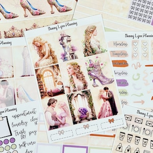 Rapunzel Weekly Sticker Kit/A La Carte