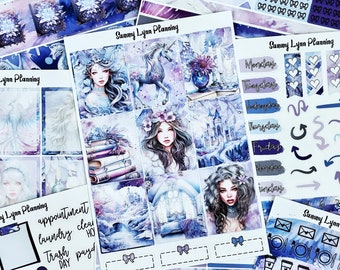 Magical Winter Weekly Sticker Kit/A La Carte