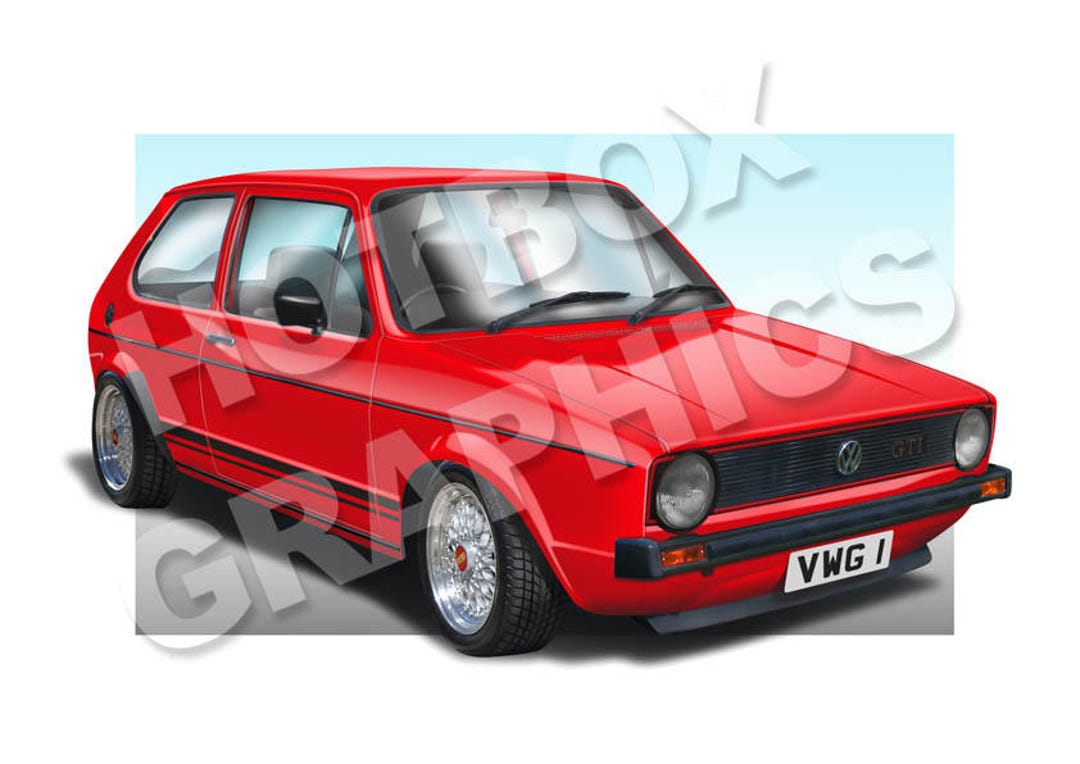 Personalised A3 Illustration of Your Golf - Etsy