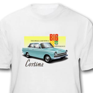 Personalised T Shirt of Your Cortina Mk1
