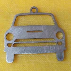 Ford Cortina Mk1 Edelstahl Schlüsselanhänger
