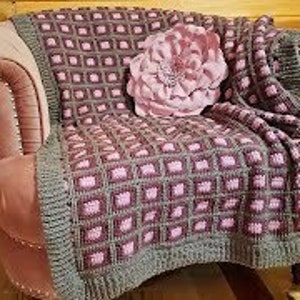 Crochet Secret Windows Blanket Pattern DIGITAL DOWNLOAD ONLY