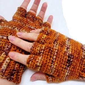 Crochet Fingerless Glove Crochet Pattern  DIGITAL DOWNLOAD ONLY