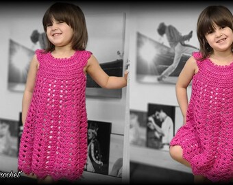 bag o day crochet baby dress