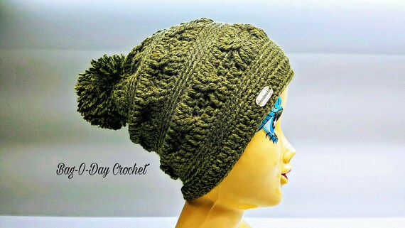 How to Crochet the Joshua Tree Slouchy Beanie Hat Pattern 461