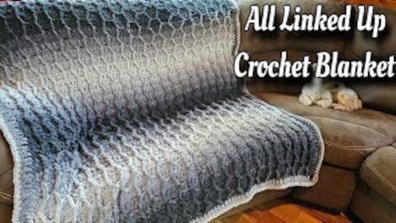 Bag-O-Day Crochet Patterns for Shawls, Blankets and Hats 15 Crochet All Linked Up Blanket Pattern Only