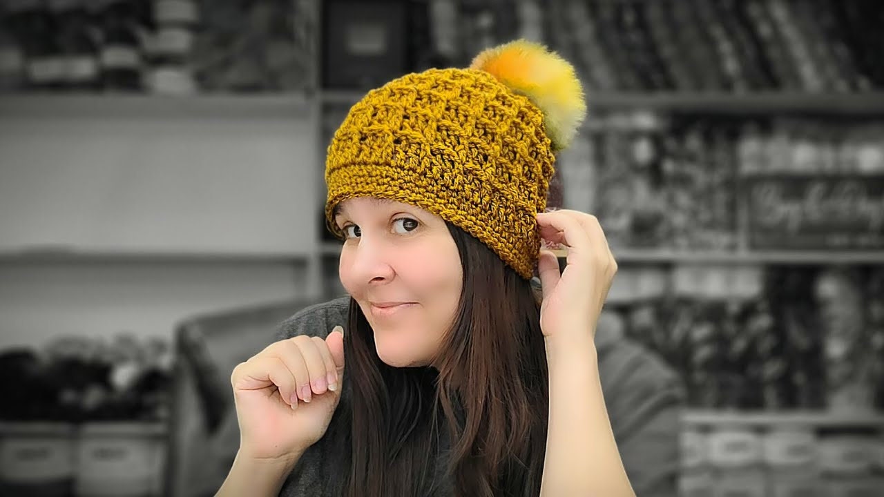 Crochet Waffle Stitch Beanie Pattern 749 DIGITAL DOWNLOAD - Etsy
