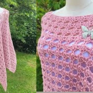 Easy Crochet Top Poncho Wrap Bagoday Crochet Pattern