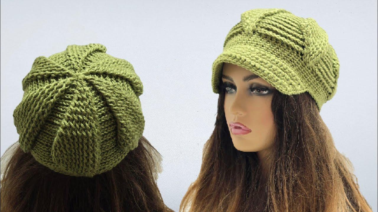 Sage Green Tones Slouchy with a Brim OSFM premade crochet newsboy handmade Blue Green Crochet Newsboy Cap: Slouchy Brim Visor Tam - Etsy main image 4