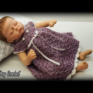 Easy Crochet Baby Dress Pattern Bagoday Crochet DIGITAL DOWNLOAD ONLY