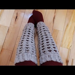 Crochet Leg Warmers Bag O Day Crochet Pattern DIGITAL DOWNLOAD ONLY