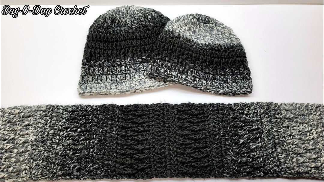 Easy Slouchy Beanie Hat Crochet Pattern 726 DIGITAL DOWNLOAD ONLY - Etsy
