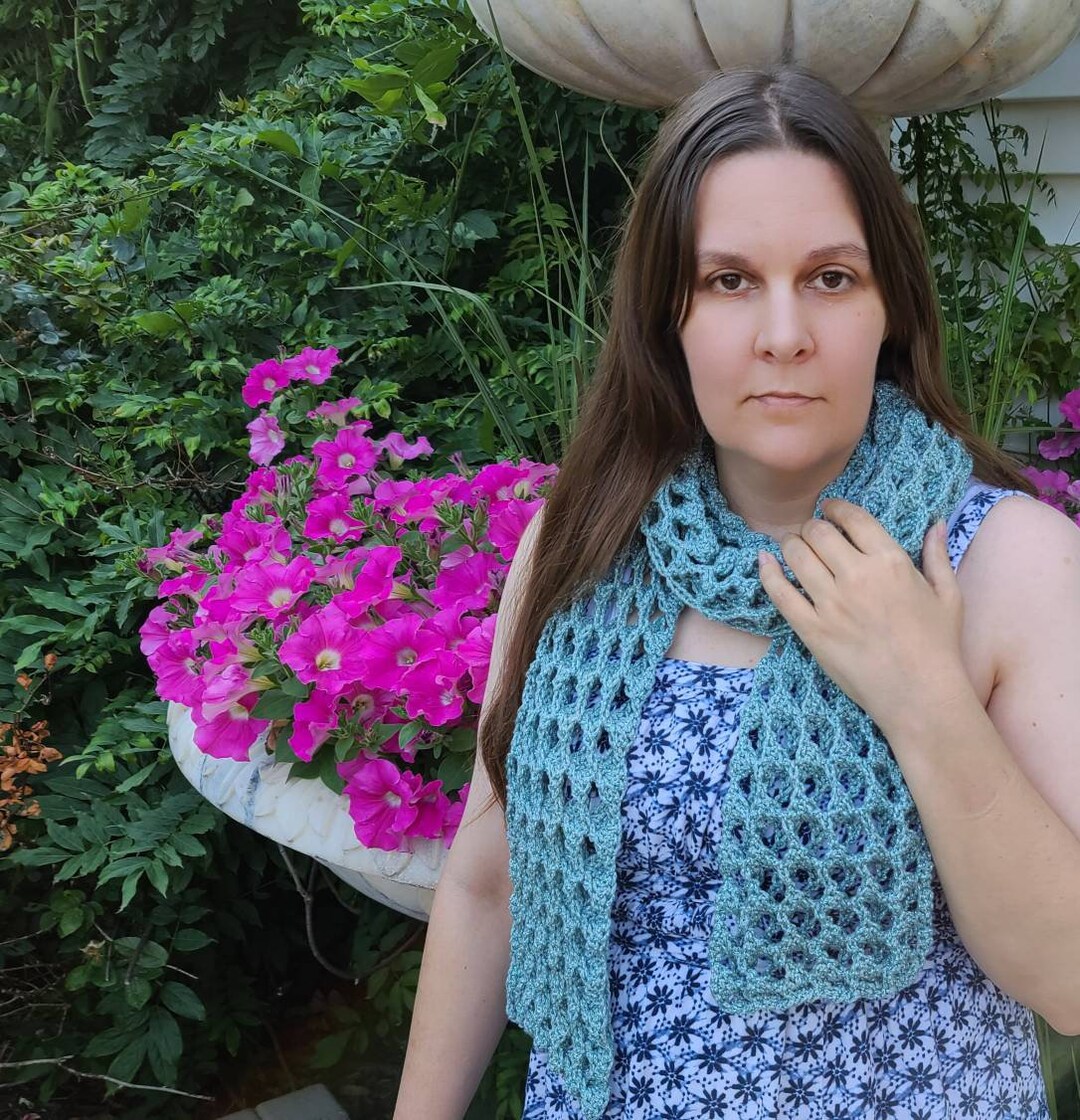 Easy Crochet Scarf Pattern DIGITAL DOWNLOAD ONLY - Etsy