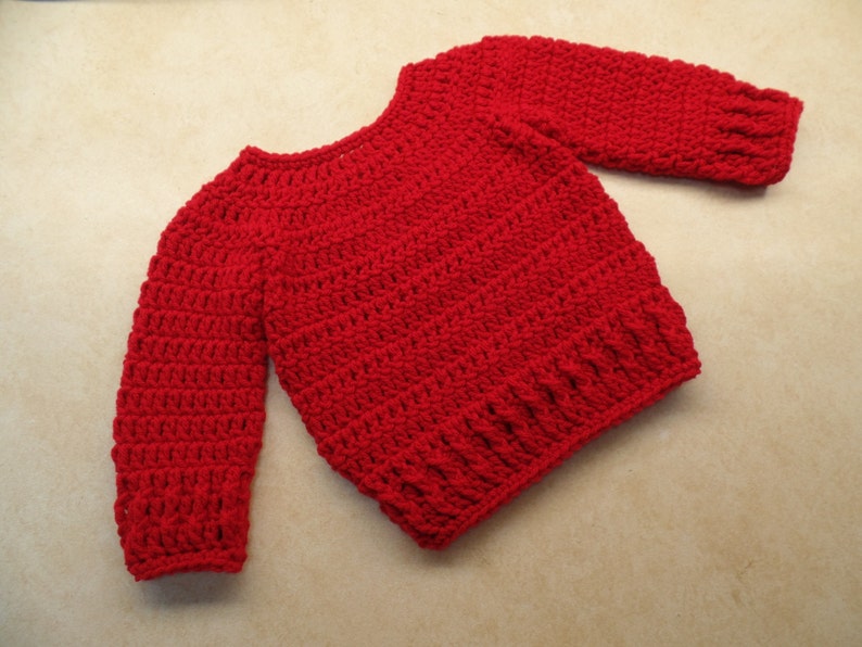 Crochet Baby Sweater Bagoday Crochet Pattern 355 DIGITAL | Etsy