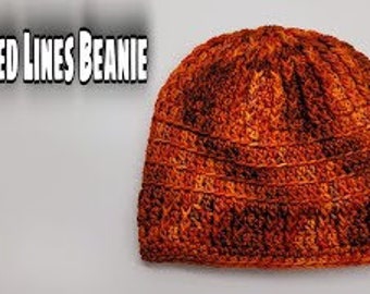 Crochet Beanie Blurred Lines Bagoday Crochet Pattern