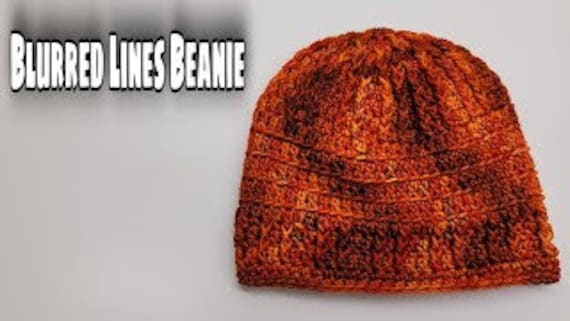 Crochet Beanie Blurred Lines Bagoday Crochet Pattern