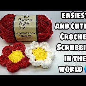 Easy Crochet Scrubby Bag O Day Crochet Pattern 675 DIGITAL DOWNLOAD ONLY