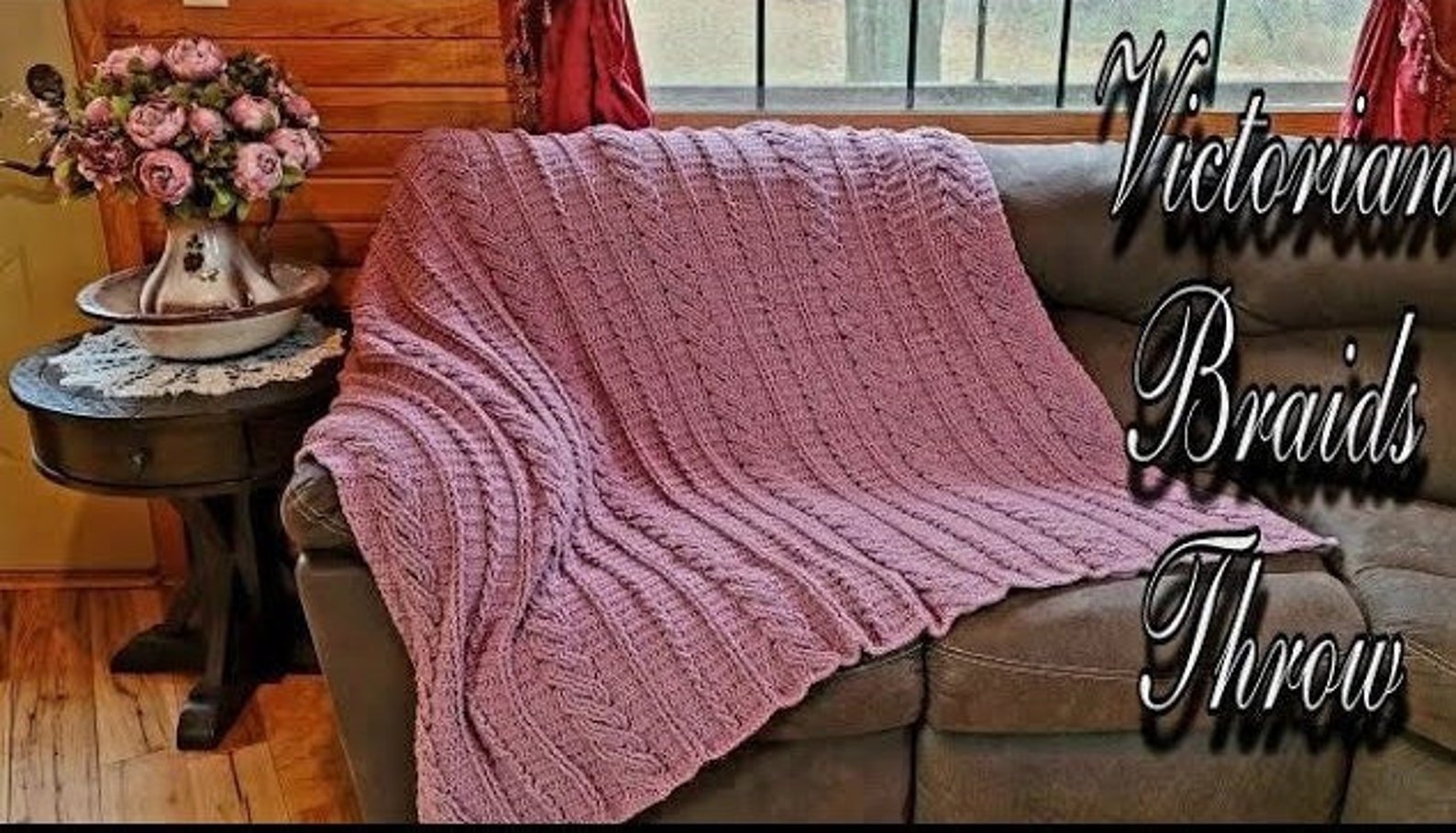 Crochet Victorian Braids Cable Blanket Pattern DIGITAL DOWNLOAD ONLY - Etsy