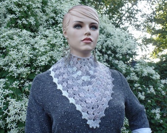 Easy Crochet Lacy Shell Cowl Pattern DIGITAL DOWNLOAD ONLY