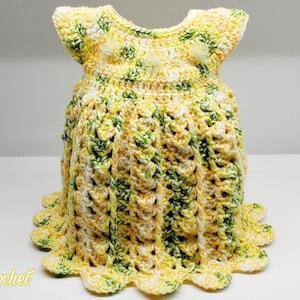 Crochet Baby Dress Pattern &quot;Lil Sprite Baby Dress Bag O Day Crochet Pattern&quot; DIGITAL DOWNLOAD ONLY