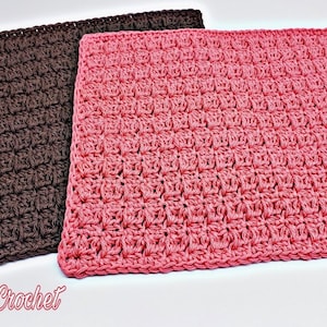 Easy Crochet Washcloth Set Crochet Pattern 568 DIGITAL DOWNLOAD ONLY