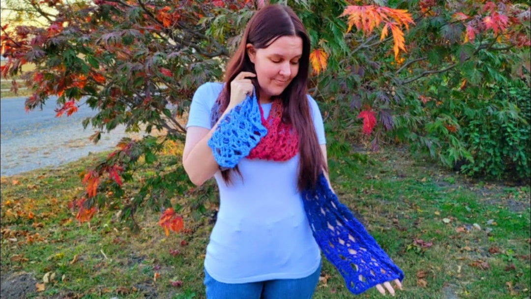 Easy Crochet Super Scarf Pattern DIGITAL DOWNLOAD ONLY - Etsy