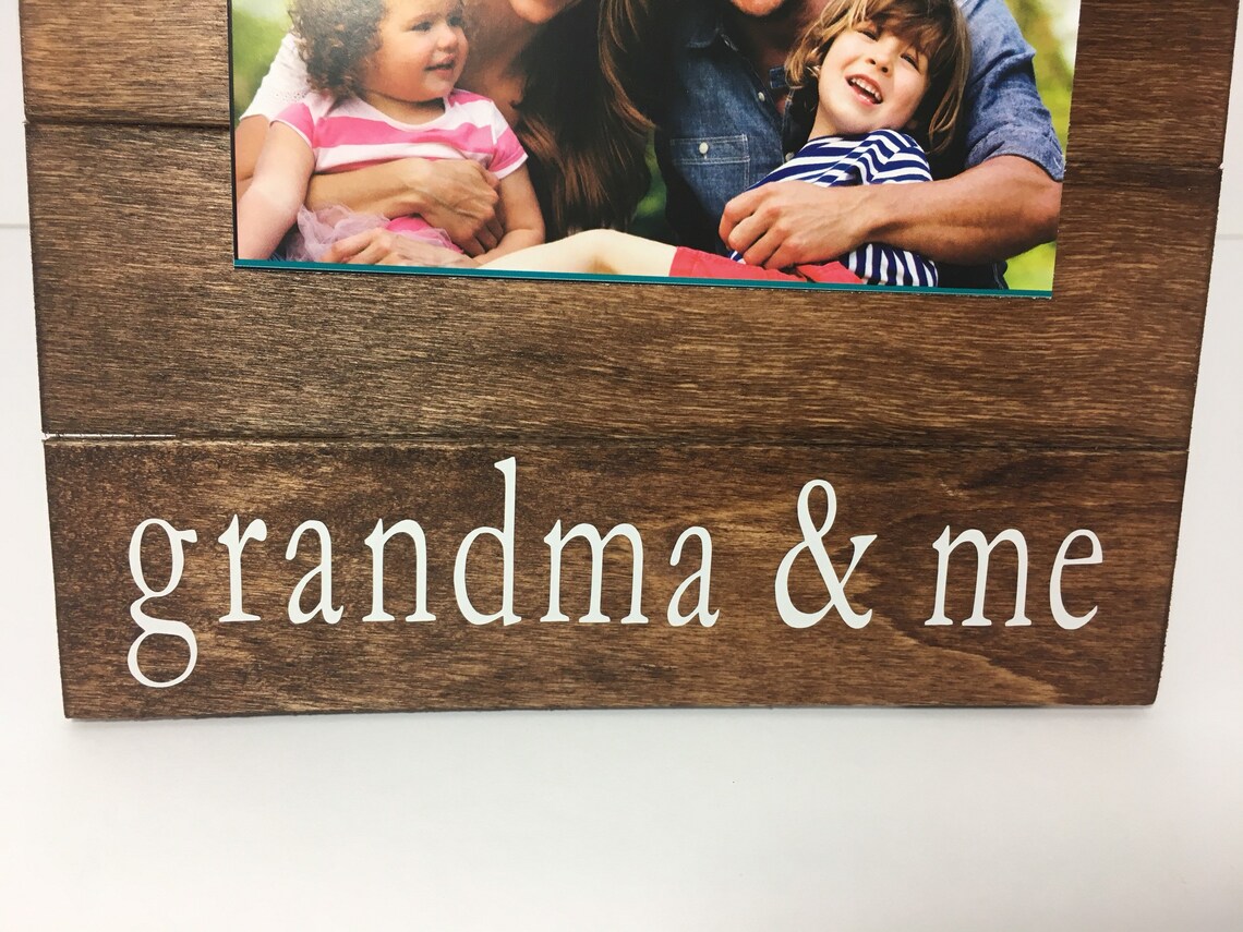 Grandma and me picture frame clip picture frame grammy and Etsy