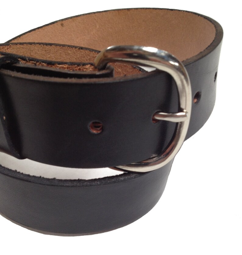Mens Leather Belt Size 40 Choose Color Black or Brown 1 | Etsy